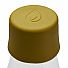 Ersatzdeckel für Retap Trinkflaschen. Kunststoffdeckel aus Silikon in mustard yellow ( senfgelb ) - Für Retap Glasflaschen 0,3 l, 0,5 l und 0,8 l.