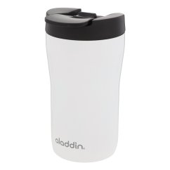 Thermobecher / Isolierbecher -  Latte Leak Lock 0,25 L weiß, aladdin Design, auslaufsicher, doppelwandig, Edelstahl, ...