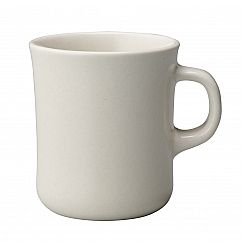 Henkeltasse - Kaffeetasse - 400 ml - Slow Coffee Style - mug - weiß - Porzellan - KINTO