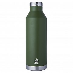 Enduro Thermosflasche V8 aus Edelstahl von MIZU - 800 ml - Trinkflasche - olivegrün