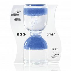 Eieruhr Sanduhr / EGG Timer, blau
