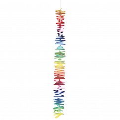 Girlande Papier mini spektral 58 cm